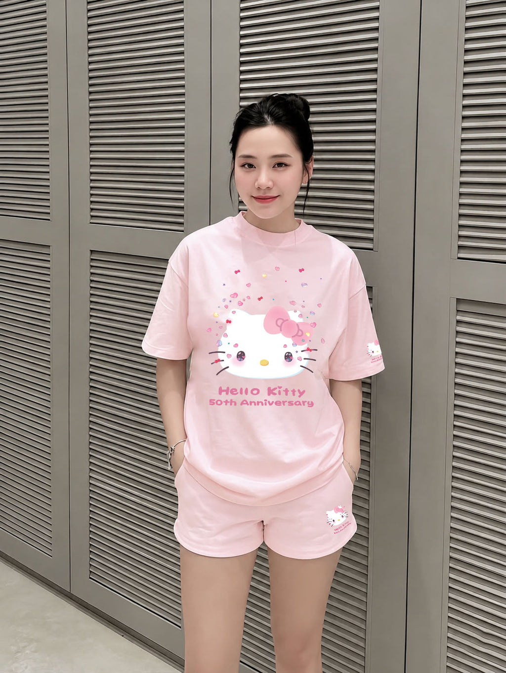 Bộ Áo | Hello kitty Pink